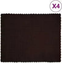 Neslystanti antklodė iš dirbtinio triušio kailio Olite 4 pcs