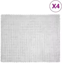 Neslystanti antklodė iš dirbtinio triušio kailio Olite 4 pcs