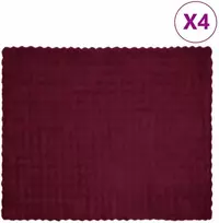 Neslystanti antklodė iš dirbtinio triušio kailio Olite 4 pcs