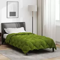 Žiemos antklodė Žalia 140 x 200 cm Mikropluoštas