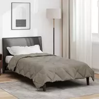 Vasaros antklodė Šviesiai pilka 200 x 155 cm Mikropluoštas