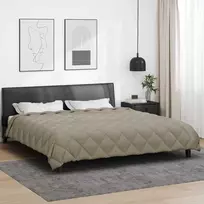 Žiemos antklodė 220 x 240 cm 450 gsm Šviesiai pilka