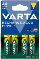 Varta AA 2400mAh įkraunamos baterijos R2U, 4 vnt. rinkinys