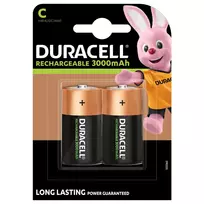 Duracell C įkraunamos baterijos 3000 mAh, 2 vnt. Ni-MH