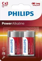 Philips Power LR14 C šarminės baterijos, 2 vnt.
