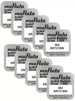 Baterija - Murata 362 (SR721SW) 1.55V Sidabro Oksidas 10 Vnt.