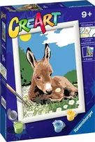 Dėlionė Tapymas pagal skaičius Little Donkey 23614 Ravensburger