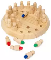 Miniland Atminties žaidimas „Memo Colors“ – protas ir judesys