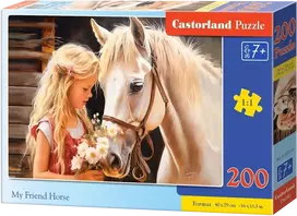 Castorland Dėlionė 200 vnt. - Mano draugas arklys