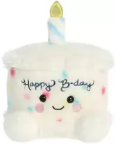 AURORA PALM PALS Pliušinis gimtadienio tortas, 13 cm