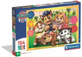 Clementoni Dėlionė 104 vnt. - Šunyčiai patruliai