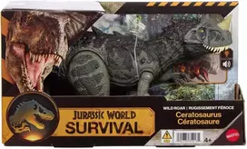 Mattel JURASSIC WORLD Riaumojantis Ceratosaurus JKL77 /4