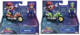 Jakks Pacific Super Mario Bros - Super Mario Galaxy Movie Mario & Luigi assorted figure + vehicle