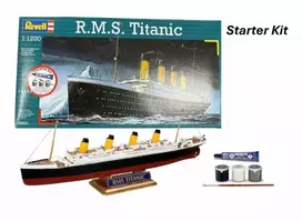 Revell RMS Titanic dovanų rinkinys, plastikinis modelis 1:1200