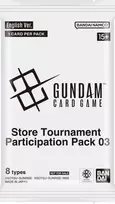 Bandai Tcg Gundam Card Game - Store Tournament Participation Pack 03