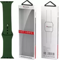 Yesido yesido WB44 silikoninis dirželis, skirtas iWatch L 42/44/45 (97+140) #43 ALFALFA/Žalias