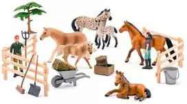 WOODYLAND FAUNICA Rinkinys koni 96035 60354