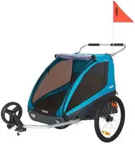 Thule Coaster XT lastenkuljetusrattaat, sininen