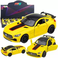 Lean Toys Metalinė sportinė mašina 1:32 geltona