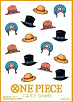 Bandai Tcg One Piece Card Game - Official Sleeves 13 - Allover hat pattern