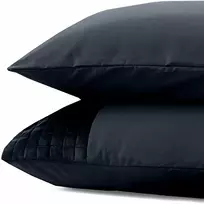Patalynės komplektas Sleeptime Velvetiniai pagalvių užvalkalai juodi 2 vnt. 60x70 cm – 100% velvet poliesteris, aksominė juosta