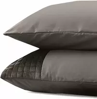 Patalynės komplektas Sleeptime Velvetiniai pagalvių užvalkalai rusvi 2 vnt. 60x70 cm – 100% velvet poliesteris, aksominė juosta