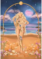 Kortų rinkinys - Dievų astrologijos oracle kortos (Lo Scarabeo, 38 kortos, vadovas)
