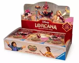 Žaidimų kortų žaidimas - Ravensburger Disney Lorcana TCG Jafaro valdžios booster dėžė 24 pakuotės
