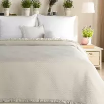 Eurofirany D91/N/FALBANKA 220X240 BEŻ Lovatiesė