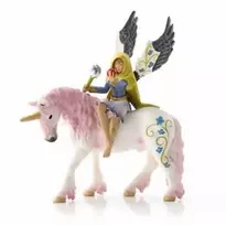 Kolekcionuojama figūrėlė - Schleich Elf Figurine Bilara with Unicorn, Durable Plastic