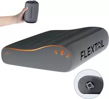 FLEXTAILGEAR ergonominė pripučiama kaklo pagalvė, nuimamas užvalkalas, 42x30x10 cm, OA04