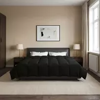 Žiemos antklodė 240 x 260 cm Žiema Juoda Kvėpuojantis
