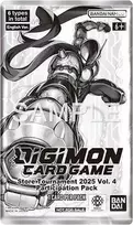 Bandai Tcg Digimon Card Game - Official Store Tournament 2025 Vol.4 Pack Booster