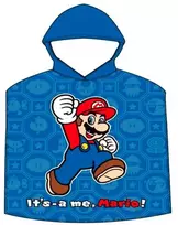 Rankšluostis Nintendo Super Mario Bros cotton poncho towel