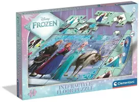 Interaktyvi 24 detalių dėlionė „Disney Frozen Ice Kingdom“ – Clementoni