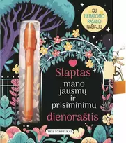 KNYGA Slaptas mano jausmų ir prisiminimų dienoraštis