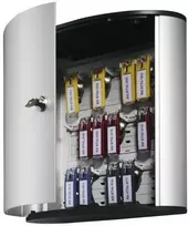 Durable Raktų spintelė KEY BOX 18 - aliuminio, su cilindrine spyna
