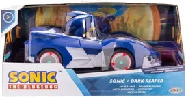 JAKKS SONIC Inercinis automobilis ir figūrėlė, 6,5 cm