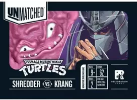 Iello Unmatched Adventures: Teenage Mutant Ninja Turtles - Villain (Shredder and Krang) Deck