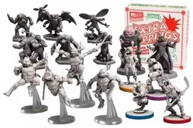 Iello Unmatched Adventures: Teenage Mutant Ninja Turtles - Ultimate Miniatures Pack