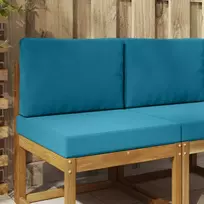 Lauko sofa pagalvėlė 2 pcs Karališka mėlyna Poliesteris