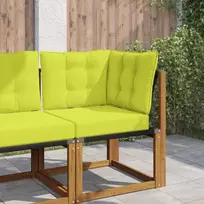 Lauko sofa pagalvėlė Poliesteris Žalia 50,5 x 50,5 cm