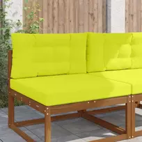 Lauko sofa pagalvėlė 2 pcs Žalia Poliesteris