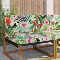 Lauko sofa pagalvėlė 2 pcs spalvingas Poliesteris