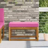 Lauko Sėdimosios Pagalvė 100% poliesteris Rožinė 80 x 40 x 8 cm