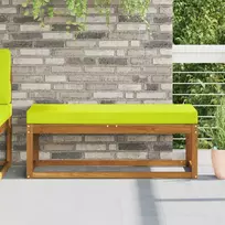 Lauko Sėdimosios Pagalvė Žalia 111,5 x 40 x 8 cm