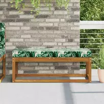 Lauko Sėdimosios Pagalvė Tropinės Lapai 111,5 x 40 x 8 cm