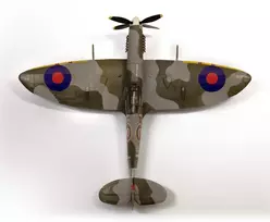 Supermarine Spitfire Mk IXc EN398 – 1:24 kolekcinis PREMIUM lėktuvo modelis (OcCre)