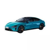 Xiaomi SU7 1:18 Die-cast Model Car | Aqua Mėlyna | Zinc alloy, ABS, SAN and PVC
