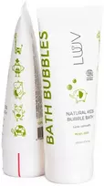 LUUV Kids Natural Pear Vonios putos kriaušių kvapo vonios putos vaikams, 200 ml